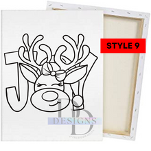 Load image into Gallery viewer, Holiday Paint Canvases