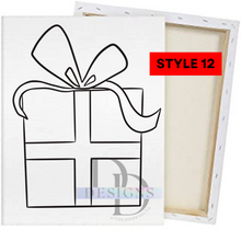 Load image into Gallery viewer, Holiday Paint Canvases