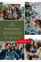 Load image into Gallery viewer, 25 - 4x6 Magnetic Christmas Cards