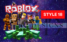 Load image into Gallery viewer, Roblox Robux Gift Card Styles