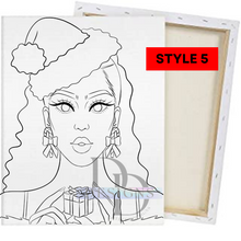 Load image into Gallery viewer, Holiday Paint Canvases