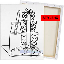 Load image into Gallery viewer, Holiday Paint Canvases