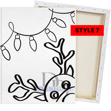 Load image into Gallery viewer, Holiday Paint Canvases