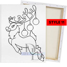 Load image into Gallery viewer, Holiday Paint Canvases