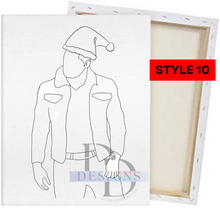 Load image into Gallery viewer, Holiday Paint Canvases