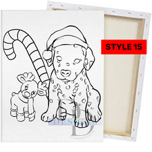 Load image into Gallery viewer, Holiday Paint Canvases