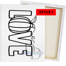 Load image into Gallery viewer, Thanksgiving Paint Canvases