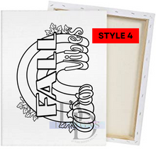 Load image into Gallery viewer, Thanksgiving Paint Canvases