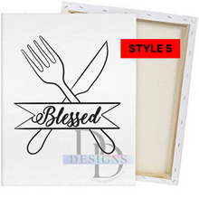 Load image into Gallery viewer, Thanksgiving Paint Canvases