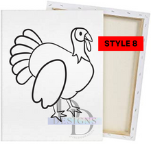 Load image into Gallery viewer, Thanksgiving Paint Canvases