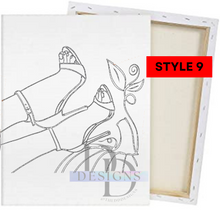 Load image into Gallery viewer, Thanksgiving Paint Canvases