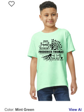Load image into Gallery viewer, Frederick-Thomas Family Reunion Shirt