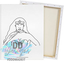 Load image into Gallery viewer, Pumpkin Spice Paint Canvas Kit