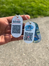 Load image into Gallery viewer, Custom single side Printed Dog Tags