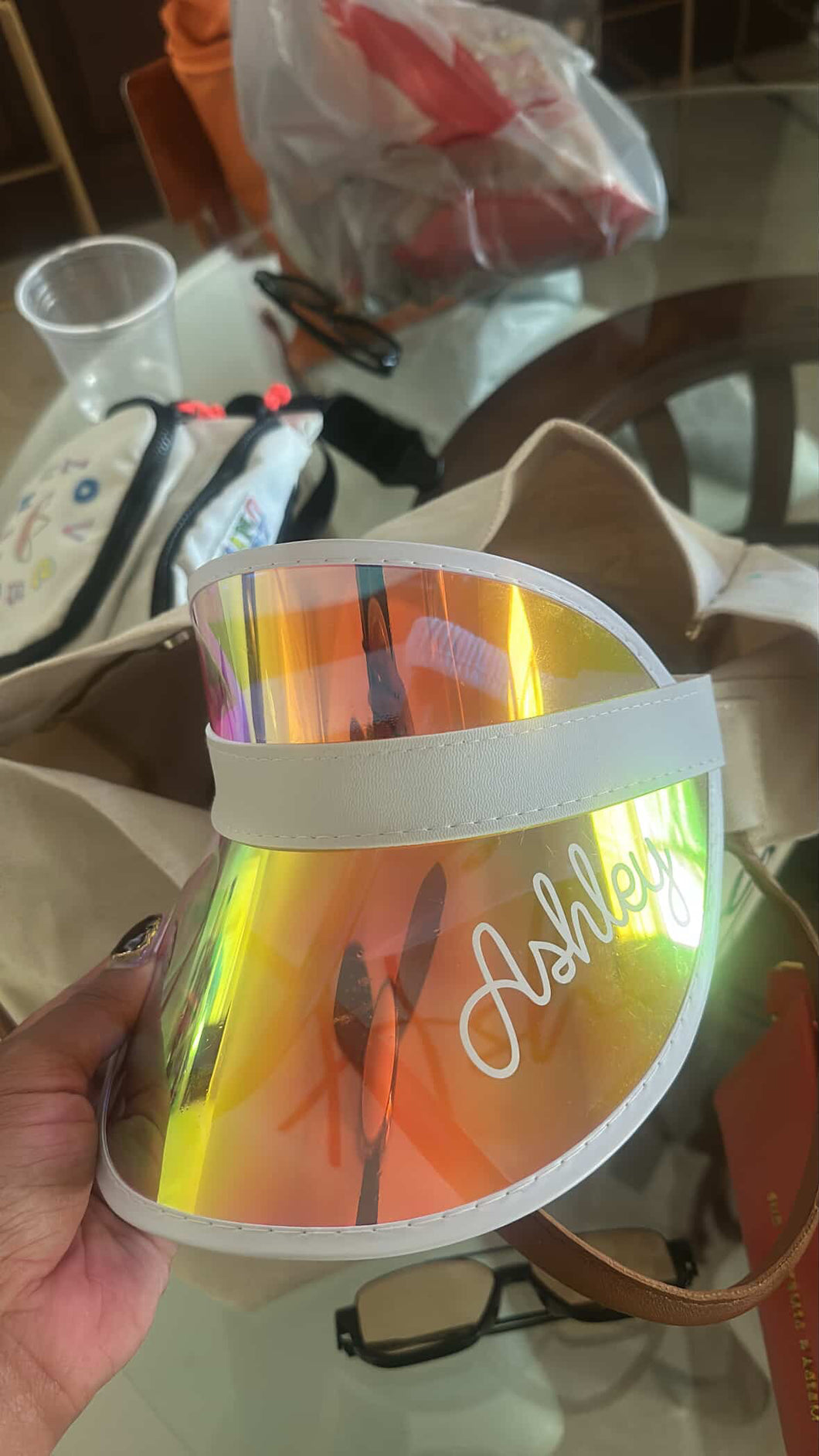 Set of 10 Name Visors